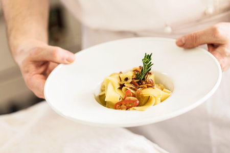 Tagliatelle im Kreuz Kappel Landgasthof und Hotel