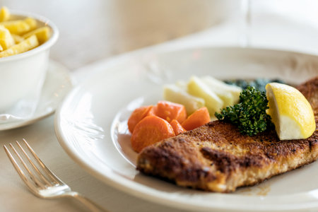 Cordon Bleu vom Kalb im Kreuz Kappel Landgasthof und Hotel